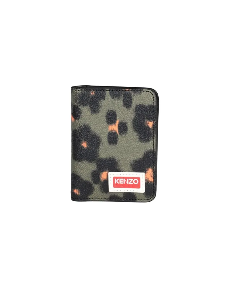 Kenzo Kleinlederwaren - Brieftaschenauf YOOX.COM Militärgrün