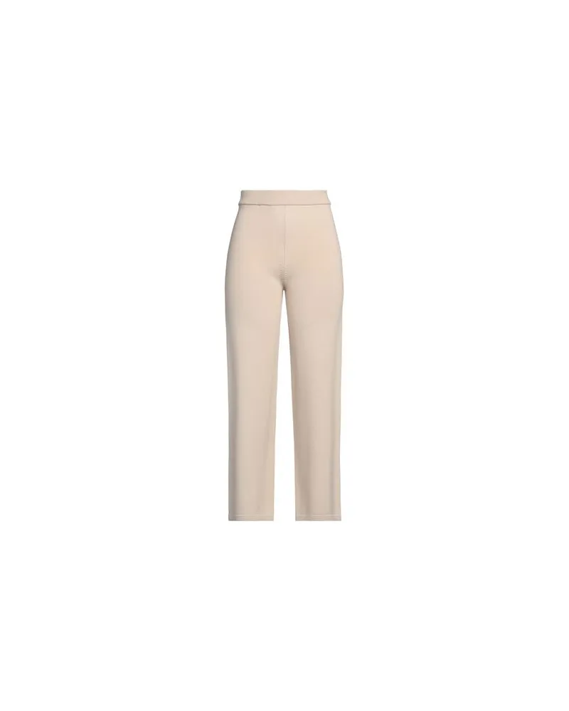 Max Mara LEISURE - HOSEN & RÖCKE - Hosenauf YOOX.COM Beige
