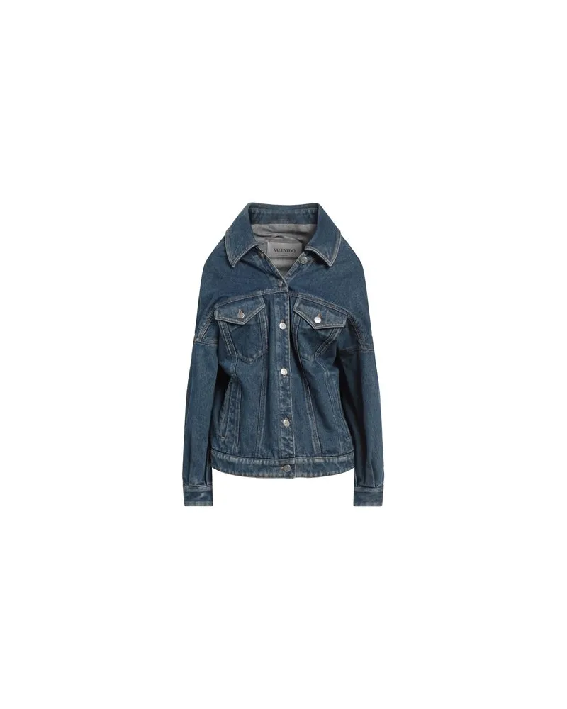 Valentino Garavani JACKEN & MÄNTEL - Jeansjacken/Mäntelauf YOOX.COM Blau
