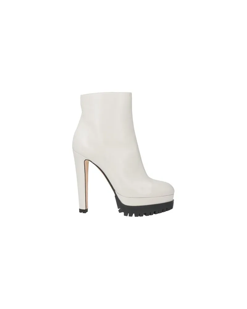 Sergio Rossi SCHUHE - Stiefelettenauf YOOX.COM Hellgrau