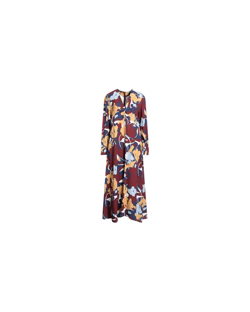 LE3 Sarte Pettegole KLEIDER - Maxi-Kleiderauf YOOX.COM Marineblau