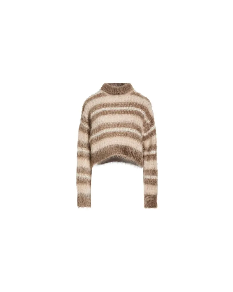 Brunello Cucinelli STRICKWAREN - Rollkragenpulloverauf YOOX.COM Beige