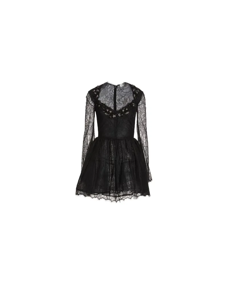 Elisabetta Franchi KLEIDER - Mini-Kleiderauf YOOX.COM Schwarz