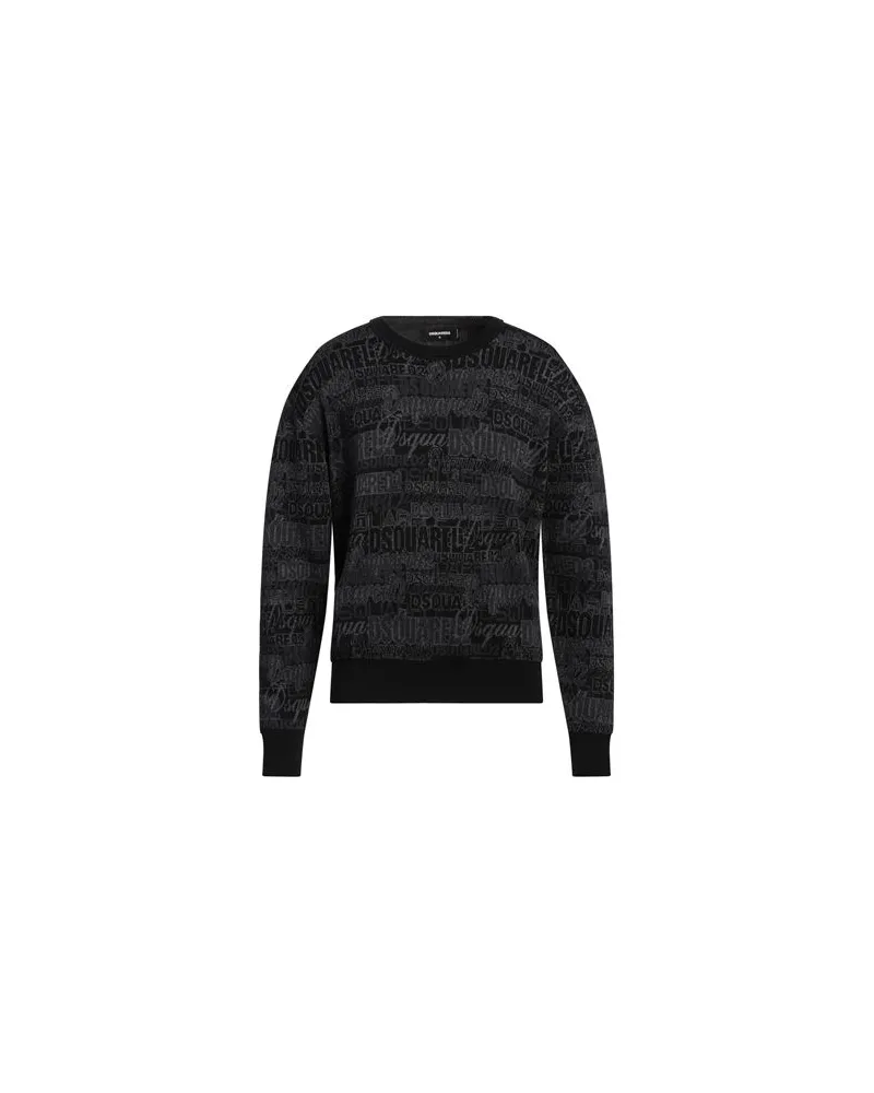 Dsquared2 STRICKWAREN - Pulloverauf YOOX.COM Schwarz