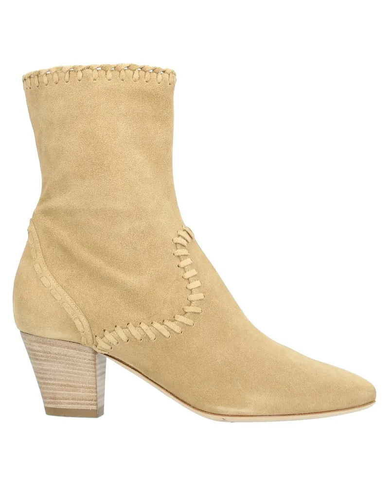 Alberta Ferretti Stiefelette Sand