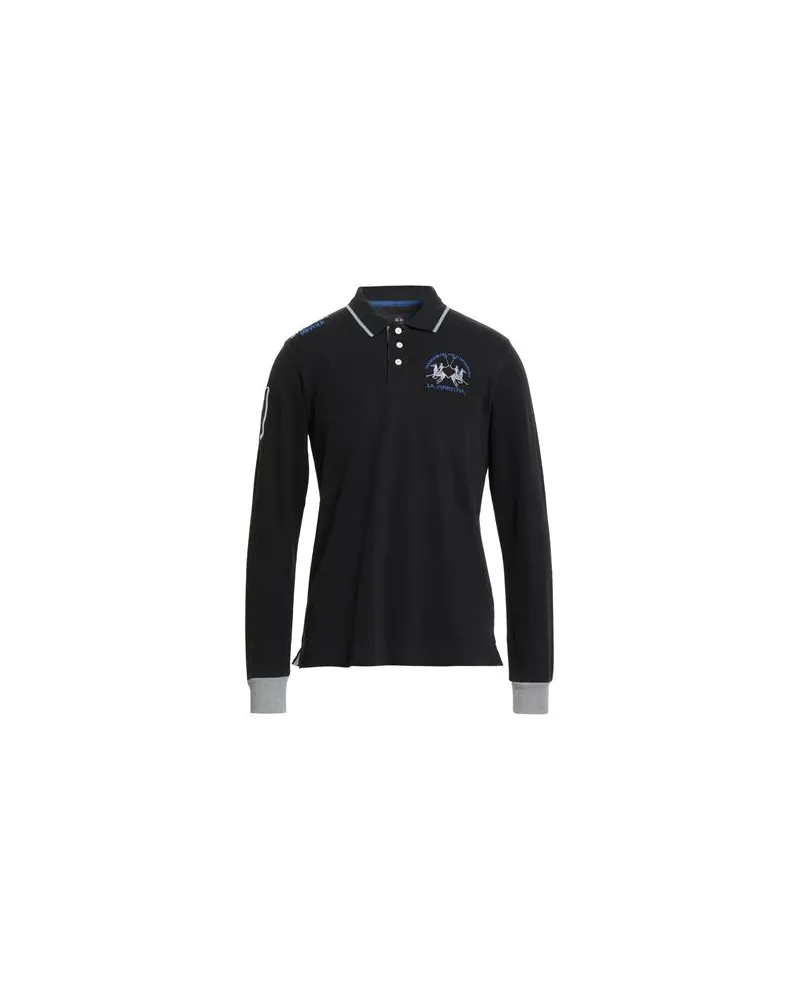 La Martina TOPS - Poloshirtsauf YOOX.COM Schwarz