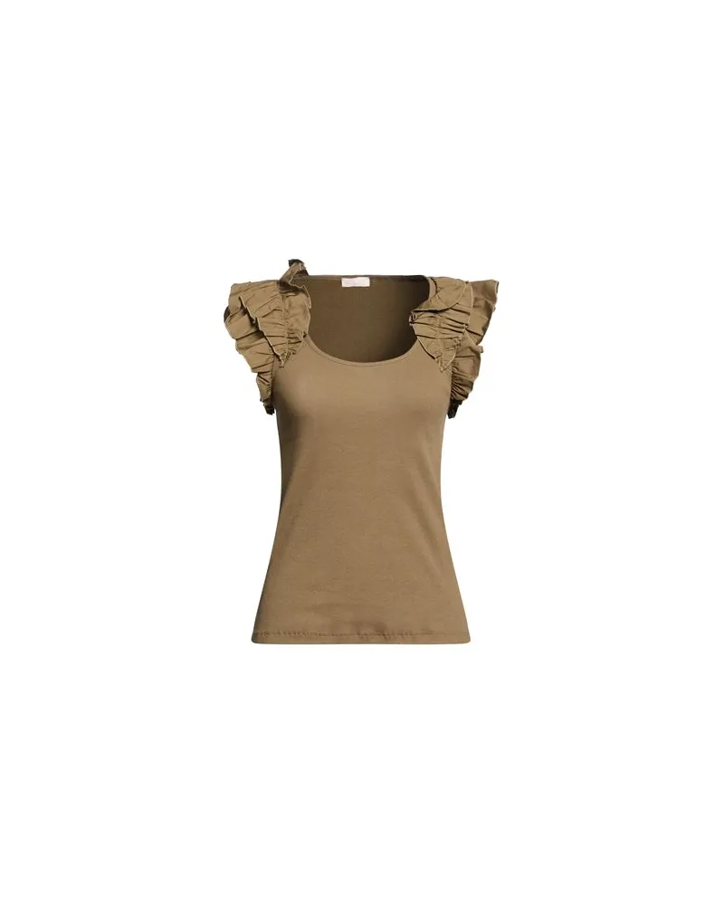 Liu Jo TOPS - T-shirtsauf YOOX.COM Militärgrün