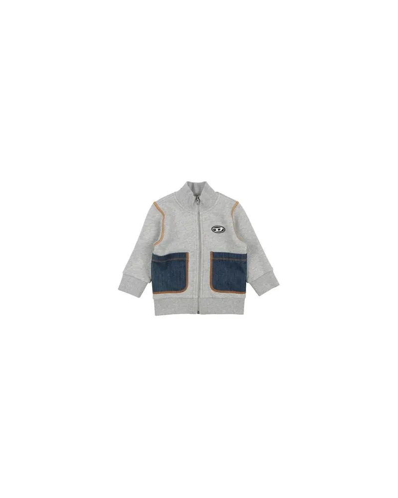 Diesel TOPS - Sweatshirtsauf YOOX.COM Hellgrau