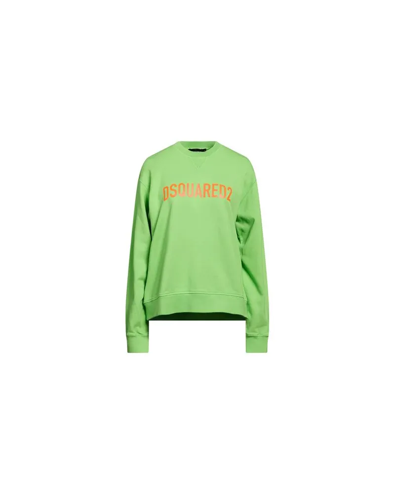 Dsquared2 TOPS - Sweatshirtsauf YOOX.COM Grün
