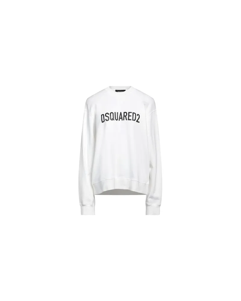 Dsquared2 TOPS - Sweatshirtsauf YOOX.COM Weiß