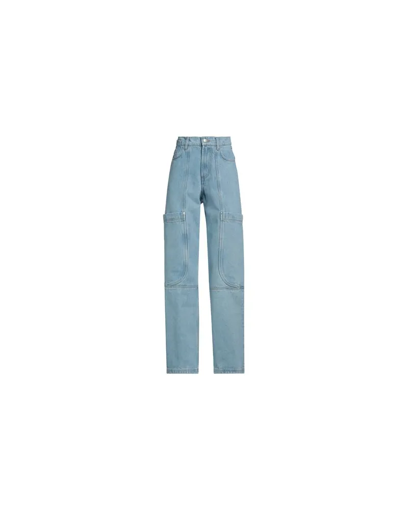 GCDS HOSEN & RÖCKE - Jeanshosenauf YOOX.COM Blau