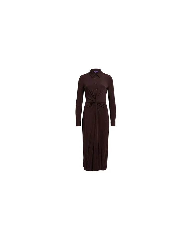 Ralph Lauren KLEIDER - Midi-Kleiderauf YOOX.COM Schokobraun
