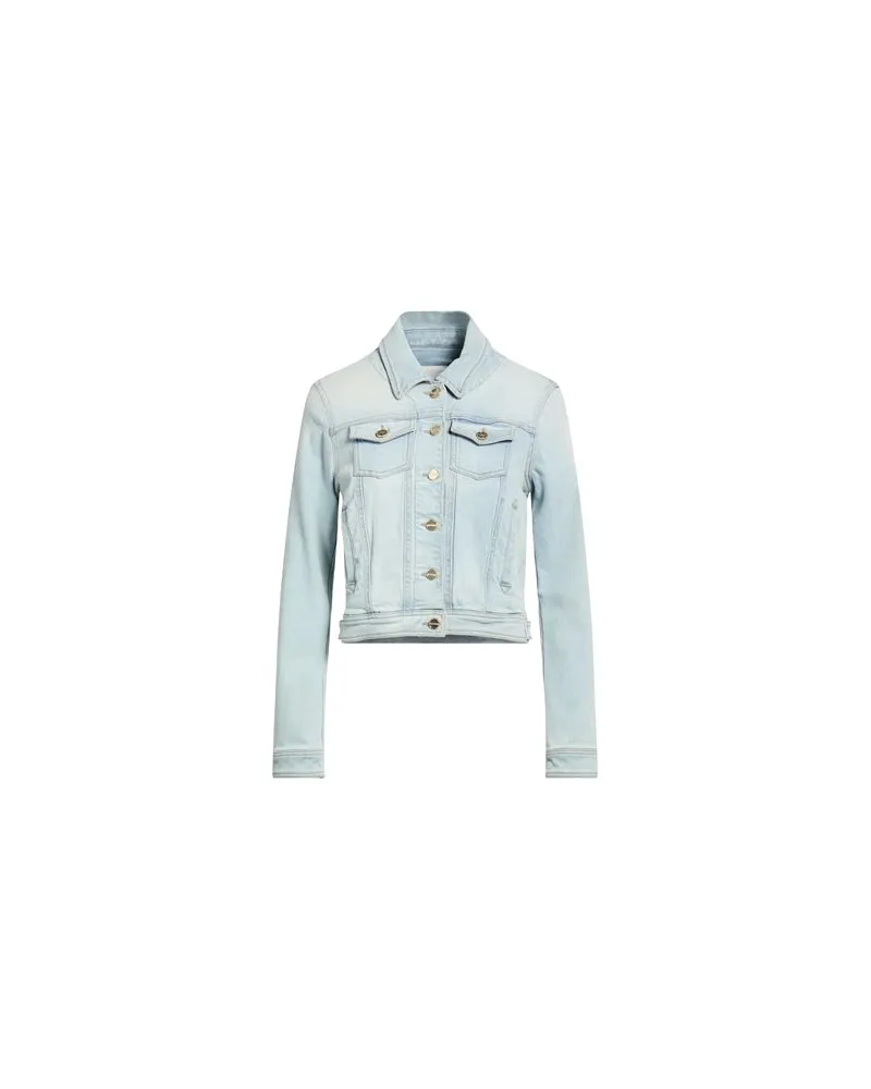 Blumarine JACKEN & MÄNTEL - Jeansjacken/Mäntelauf YOOX.COM Blau