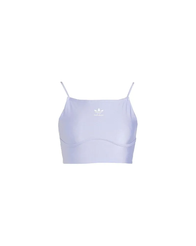 adidas 3 S BRA TOP - TOPS - Topsauf YOOX.COM Lila