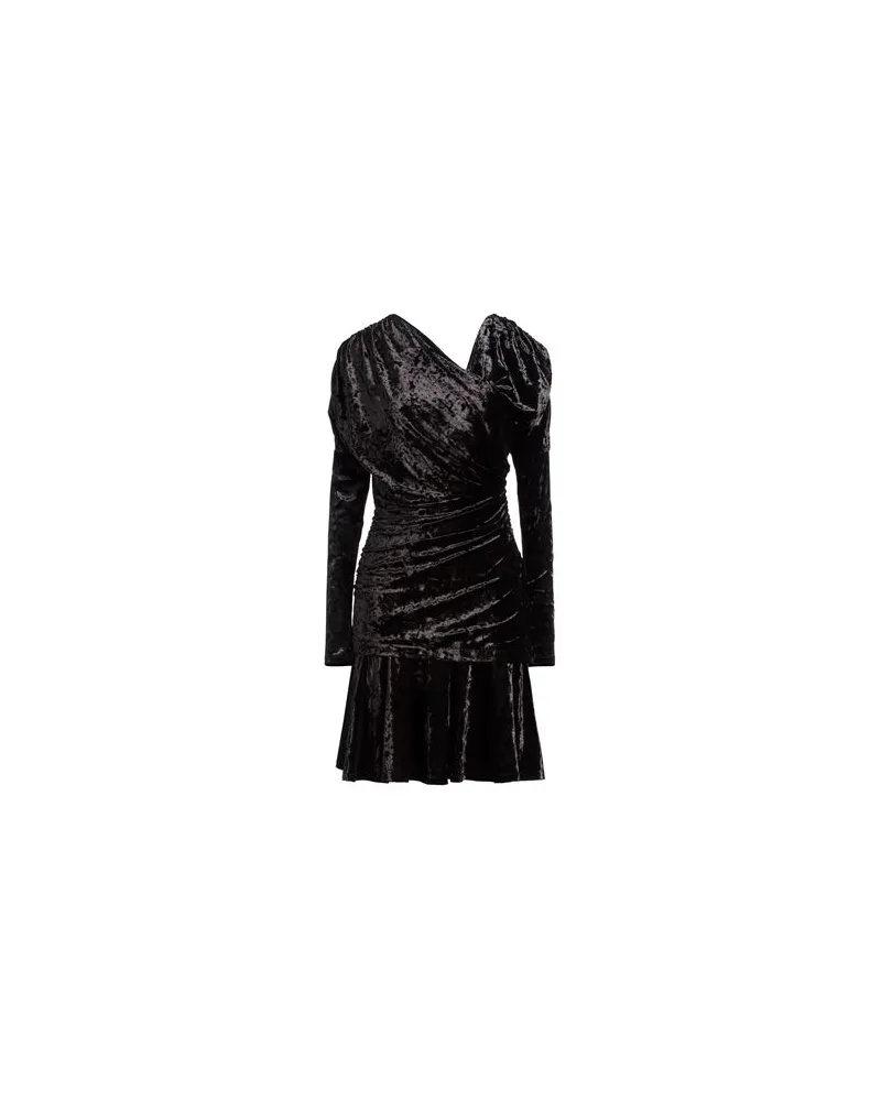Ganni KLEIDER - Mini-Kleiderauf YOOX.COM Schwarz
