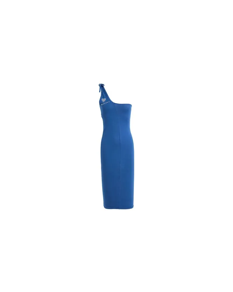 Mangano KLEIDER - Midi-Kleiderauf YOOX.COM Blau
