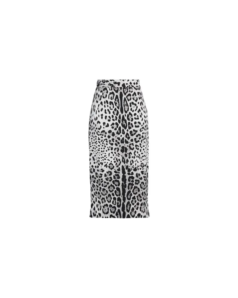 Dolce & Gabbana HOSEN & RÖCKE - Midi-Röckeauf YOOX.COM Hellgrau