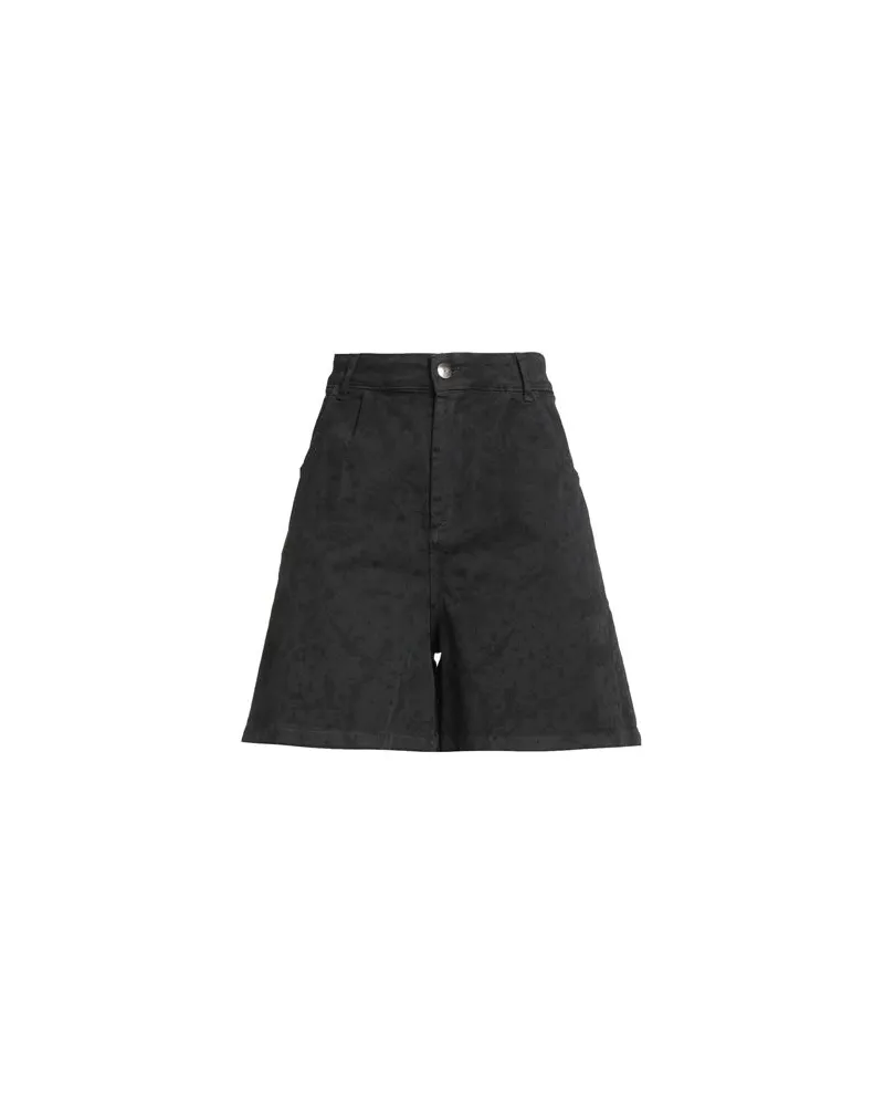 Jijil HOSEN & RÖCKE - Jeansshortsauf YOOX.COM Schwarz