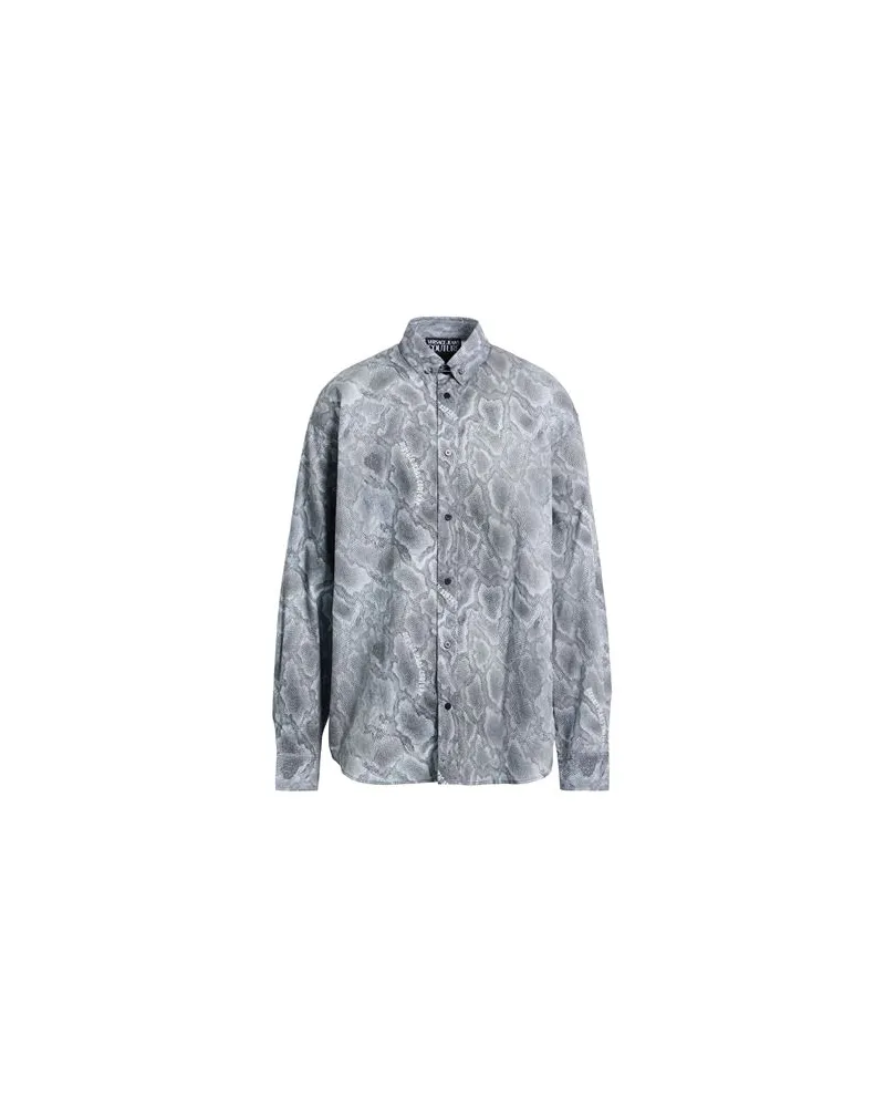 Versace Jeans TOPS - Hemdenauf YOOX.COM Grau