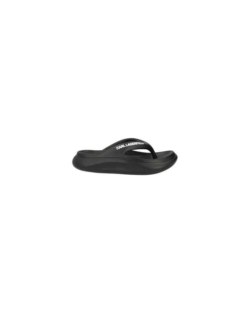 Karl Lagerfeld SCHUHE - Zehentrennerauf YOOX.COM Schwarz