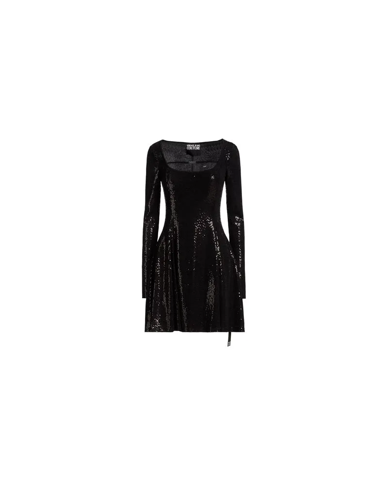 Versace Jeans KLEIDER - Mini-Kleiderauf YOOX.COM Schwarz