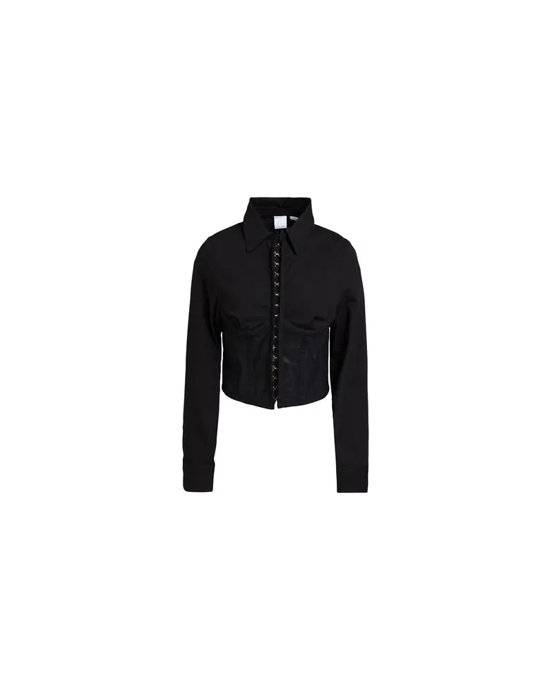 Pinko DENIM - TOPS - Hemdenauf YOOX.COM Schwarz