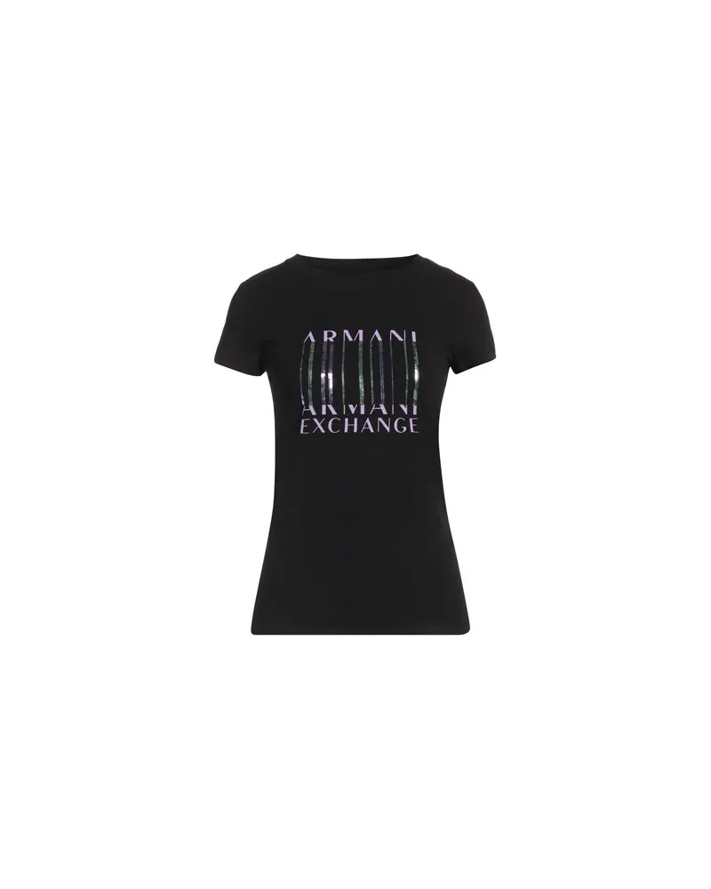 Armani Exchange TOPS - T-shirtsauf YOOX.COM Schwarz