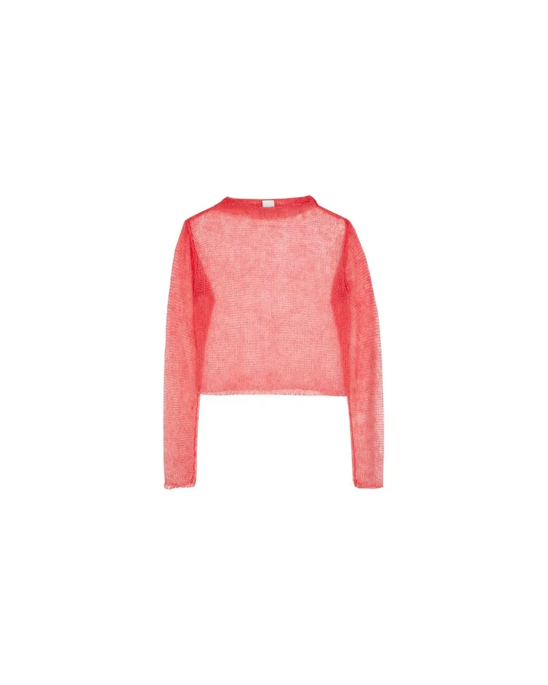 8 by Yoox LOOSE KNIT MOHAIR JUMPER  - STRICKWAREN - Pulloverauf YOOX.COM Koralle