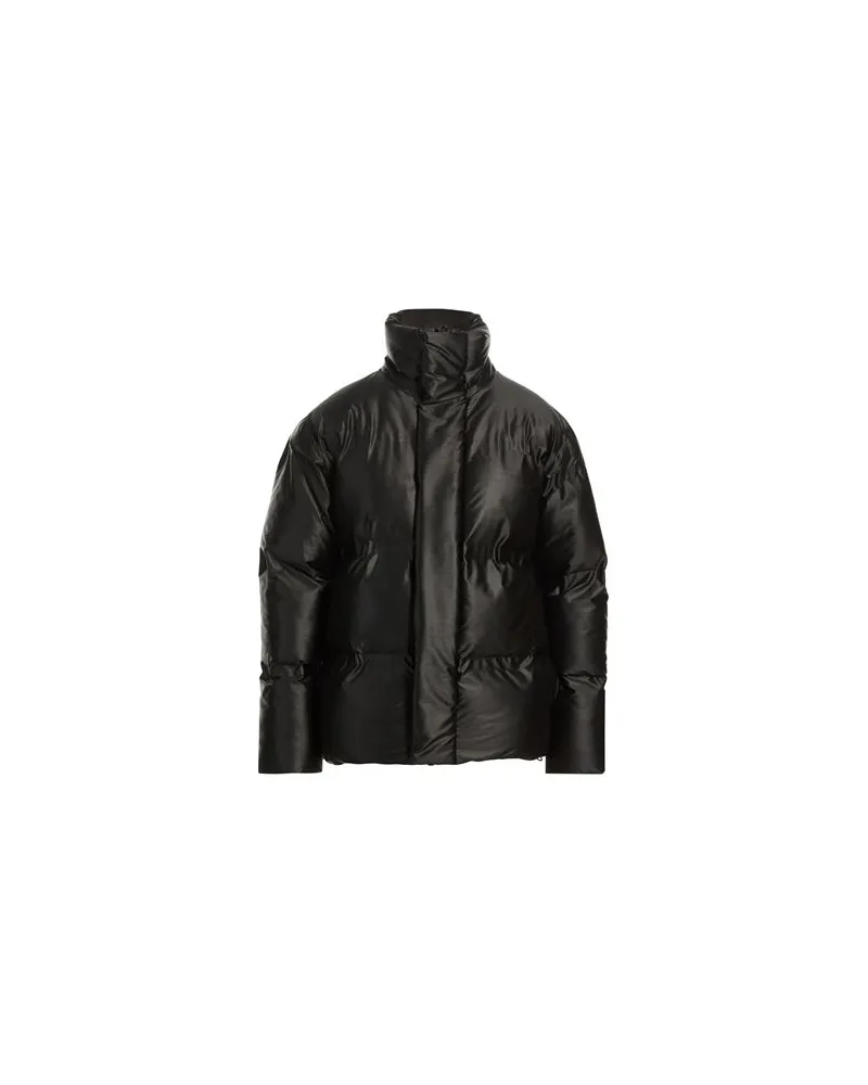 RAINS JACKEN & MÄNTEL - Pufferjacken & Daunenjackenauf YOOX.COM Schwarz