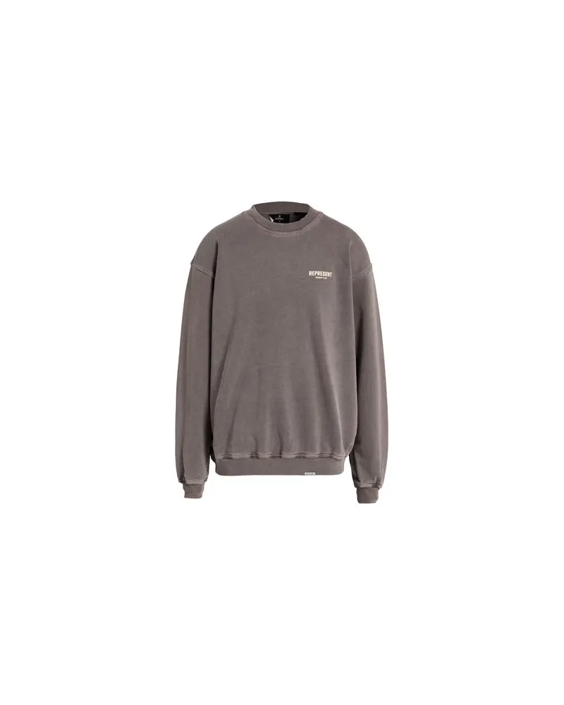 REPRESENT TOPS - Sweatshirtsauf YOOX.COM Maulwurfsgrau
