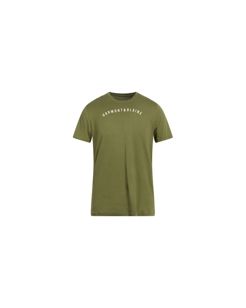 Harmont & Blaine TOPS - T-shirtsauf YOOX.COM Militärgrün