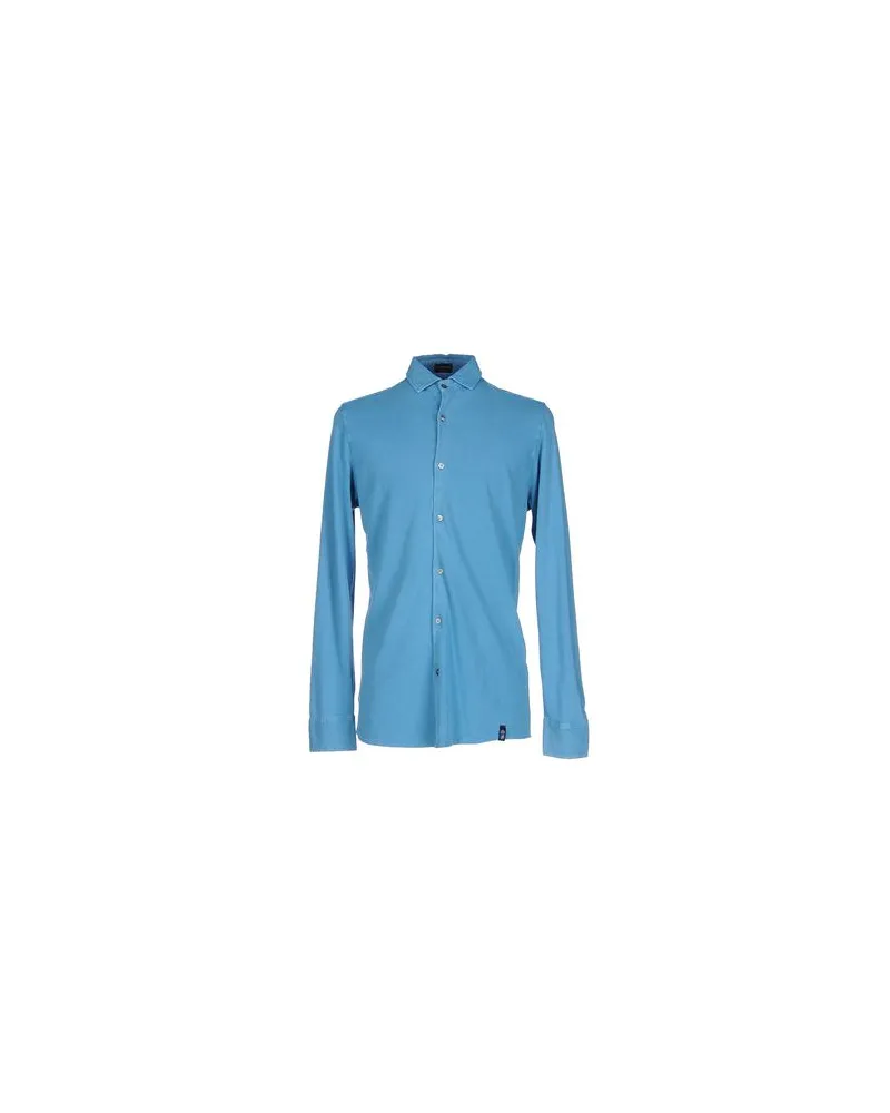 Drumohr  TOPS - Hemdenauf YOOX.COM Taubenblau