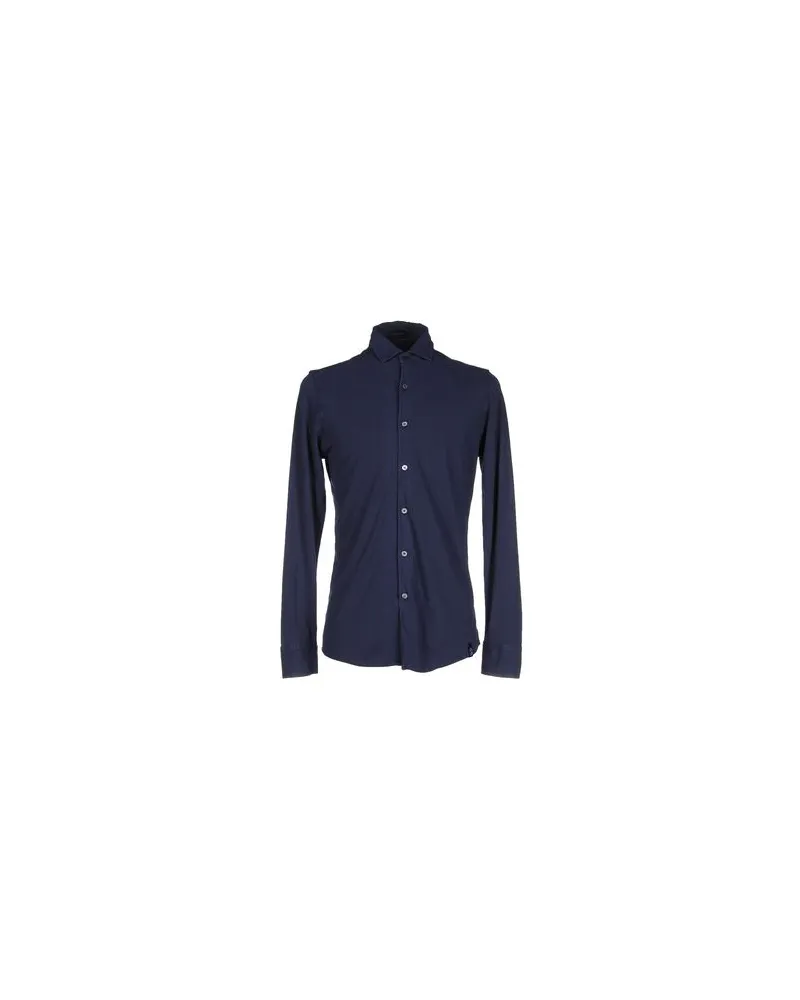 Drumohr  TOPS - Hemdenauf YOOX.COM Nachtblau