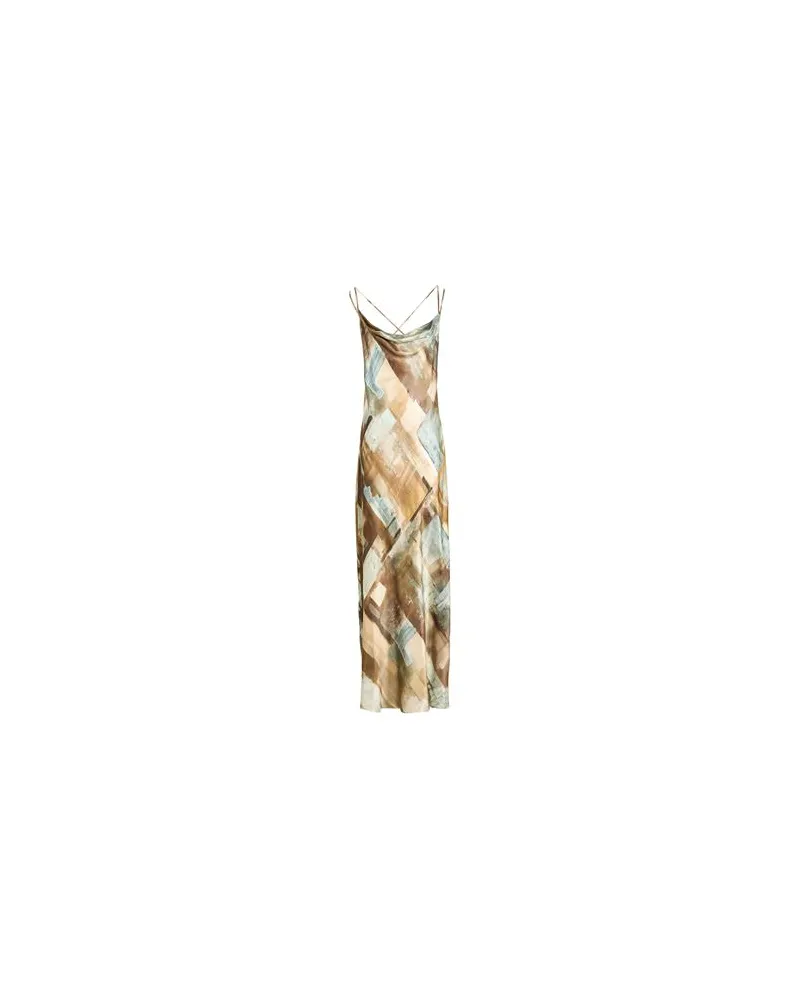 Antonelli Firenze KLEIDER - Maxi-Kleiderauf YOOX.COM Beige