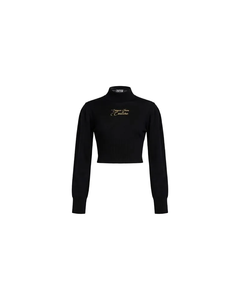Versace Jeans STRICKWAREN - Pulloverauf YOOX.COM Schwarz