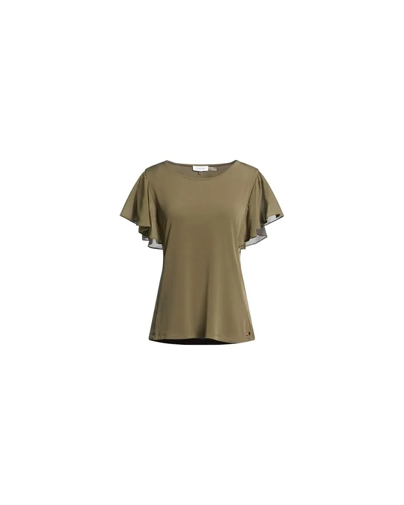 Calvin Klein TOPS - Topsauf YOOX.COM Militärgrün