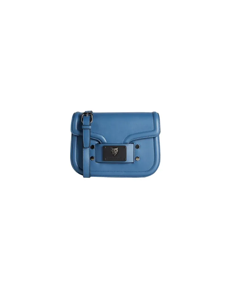 Philipp Plein TASCHEN - Umhängetascheauf YOOX.COM Taubenblau