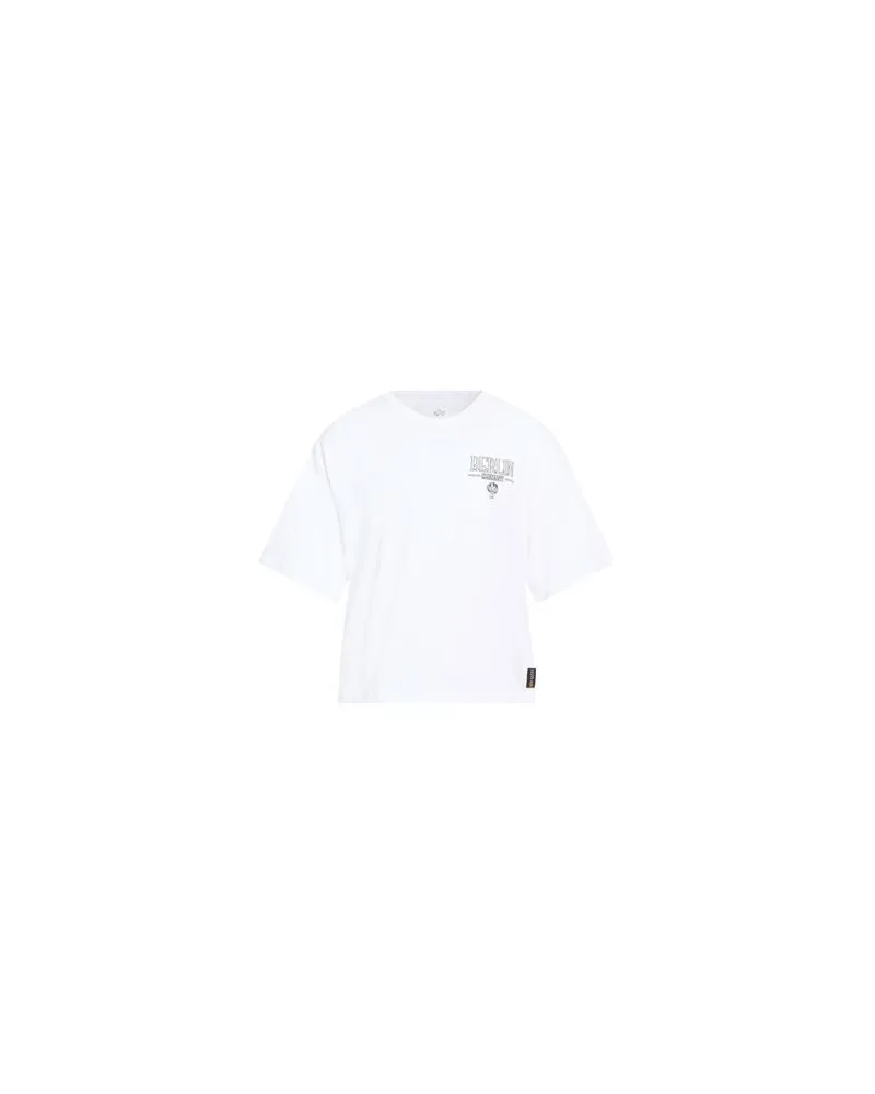 Alpha Industries TOPS - T-shirtsauf YOOX.COM Weiß