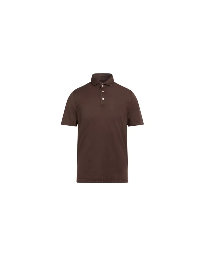 Fedeli TOPS - Poloshirtsauf YOOX.COM Braun