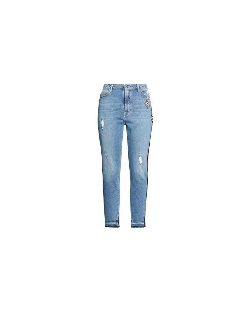 Ermanno Scervino HOSEN & RÖCKE - Jeanshosenauf YOOX.COM Blau