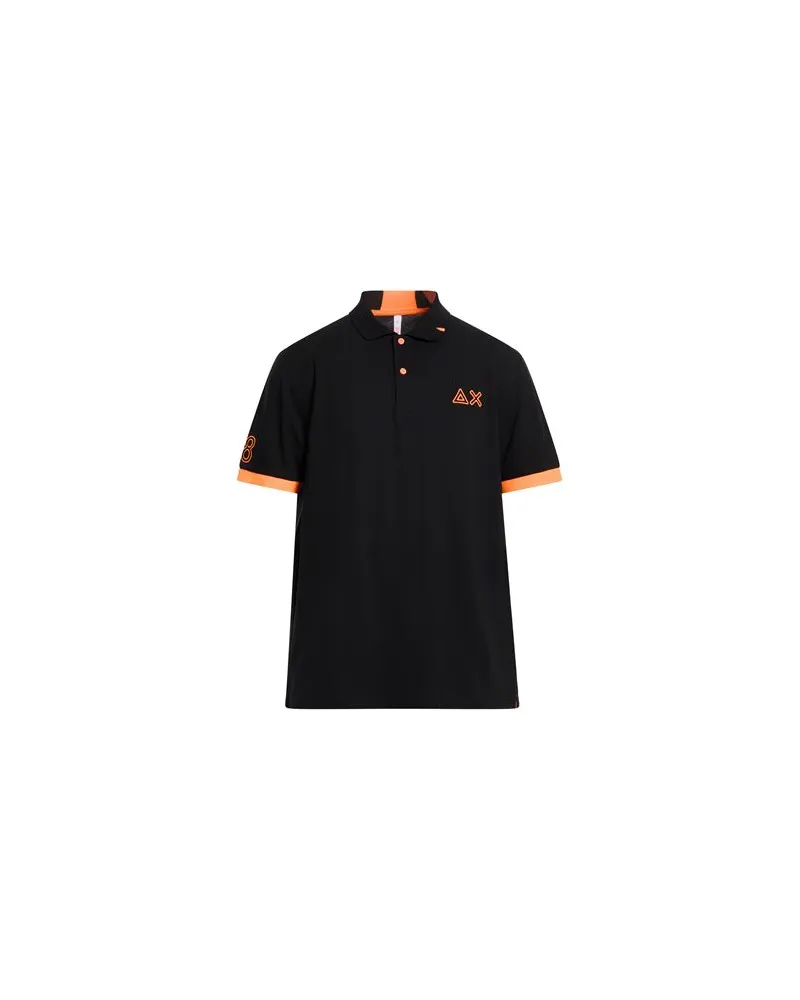 Sun68 TOPS - Poloshirtsauf YOOX.COM Schwarz