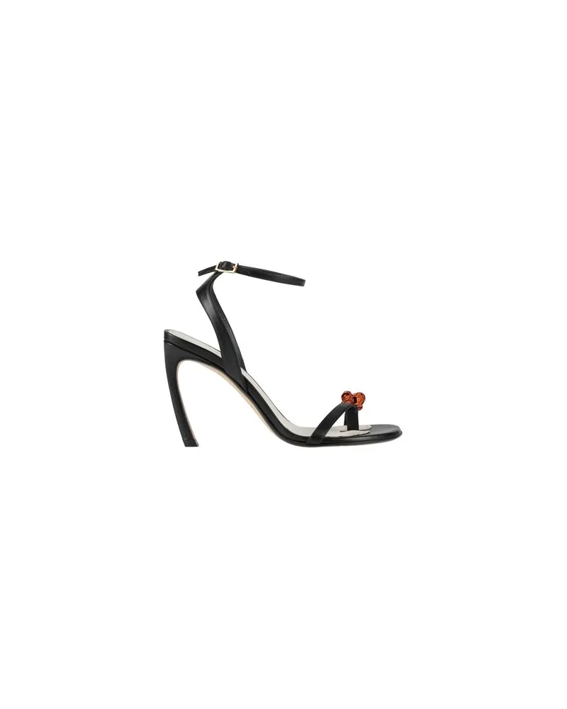 Lanvin SCHUHE - Zehentrennerauf YOOX.COM Schwarz
