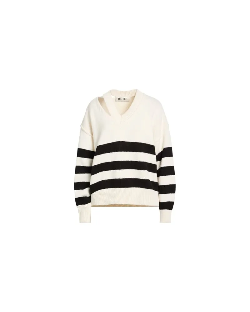 Róhe STRICKWAREN - Pulloverauf YOOX.COM Elfenbein