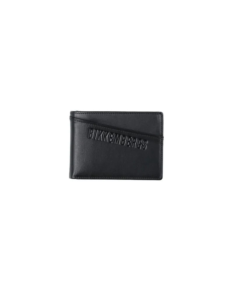 Bikkembergs Kleinlederwaren - Brieftaschenauf YOOX.COM Schwarz