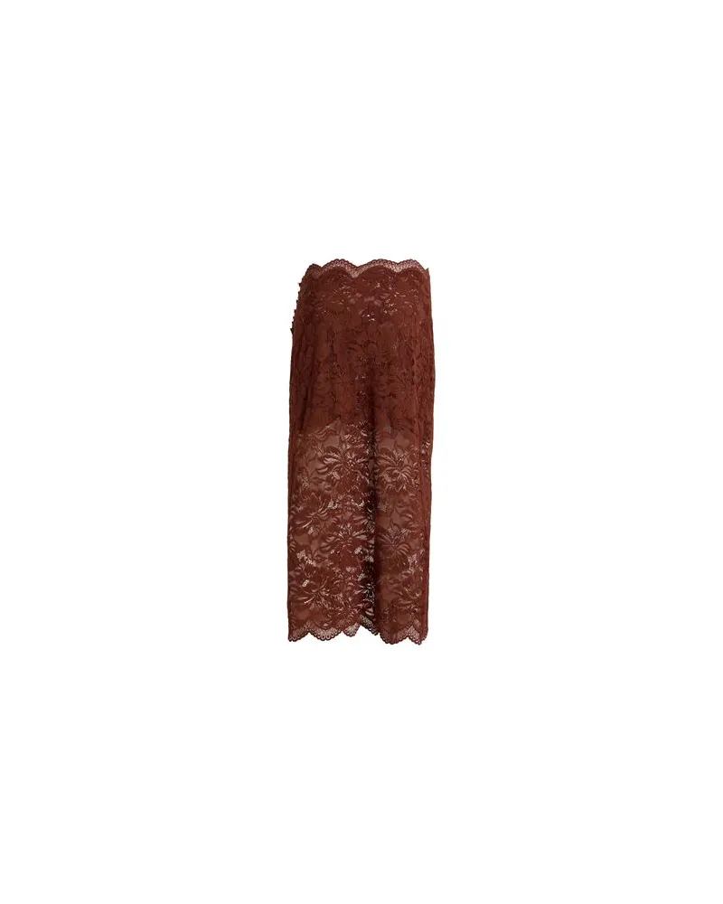 Paco Rabanne HOSEN & RÖCKE - Midi-Röckeauf YOOX.COM Schokobraun