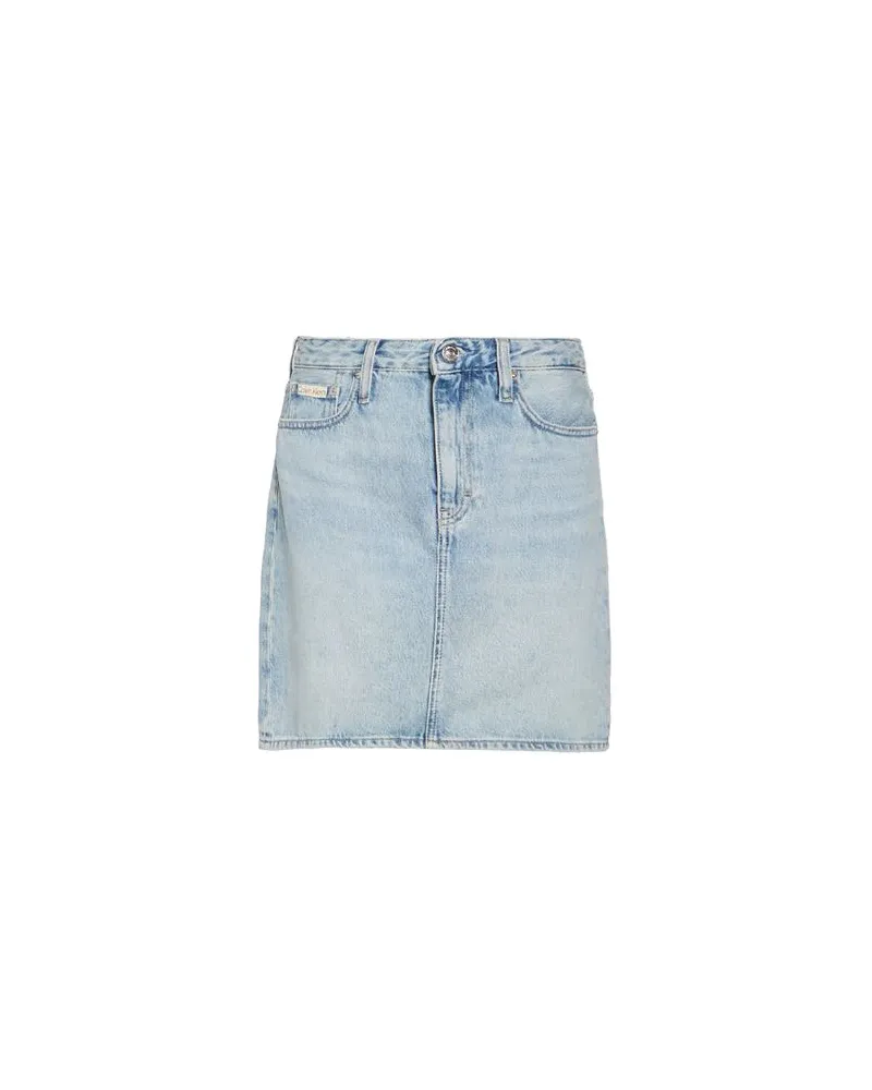 Calvin Klein HOSEN & RÖCKE - Jeansröckeauf YOOX.COM Blau