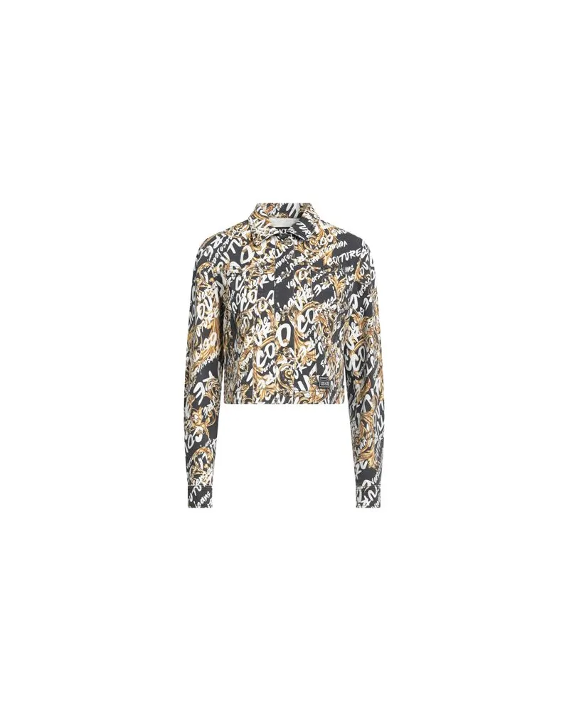 Versace Jeans JACKEN & MÄNTEL - Jeansjacken/Mäntelauf YOOX.COM Schwarz
