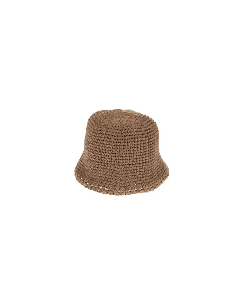 Magda Butrym ACCESSOIRES - Mützen & Hüteauf YOOX.COM Hellbraun