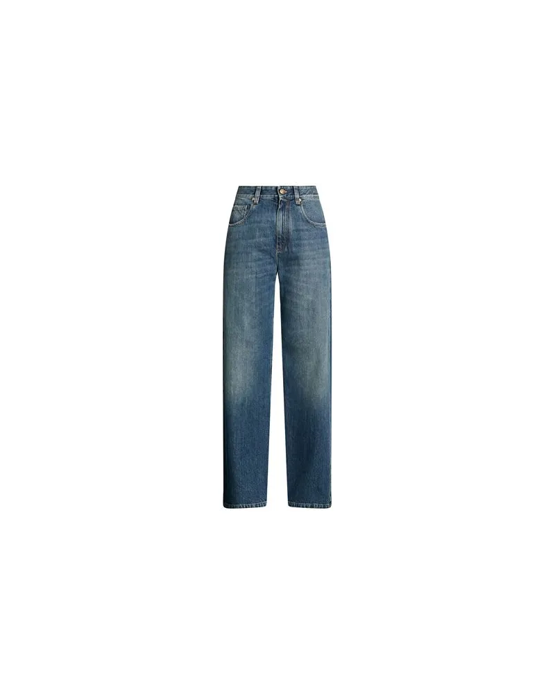 Brunello Cucinelli HOSEN & RÖCKE - Jeanshosenauf YOOX.COM Blau