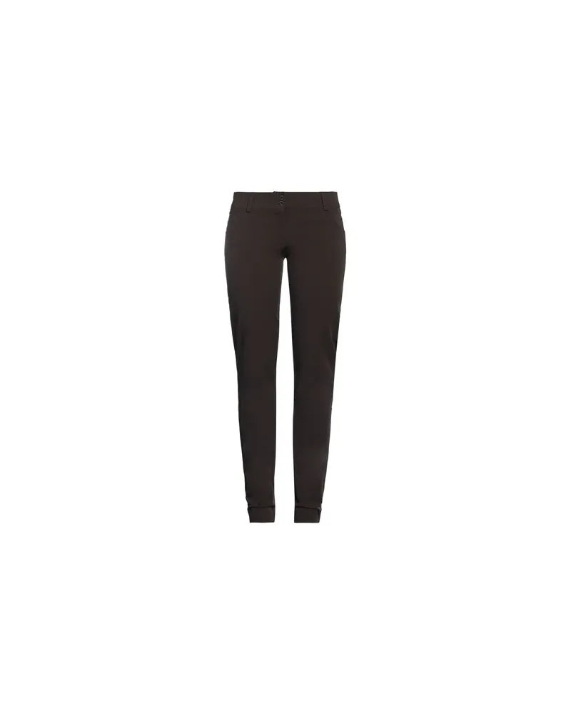 CRISTINAEFFE HOSEN & RÖCKE - Hosenauf YOOX.COM Dunkelbraun